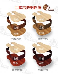 合板吉他和單板吉他的區別